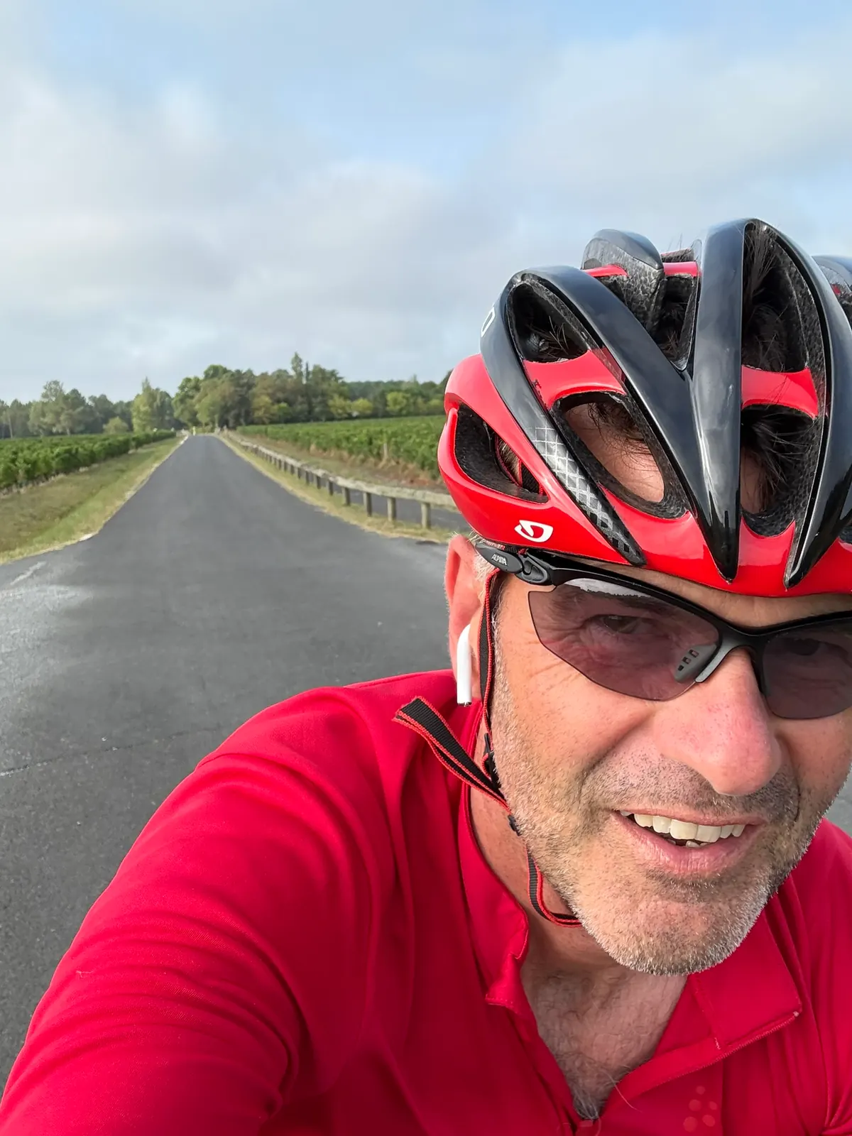Bernd Stapfner auf einer Radtour